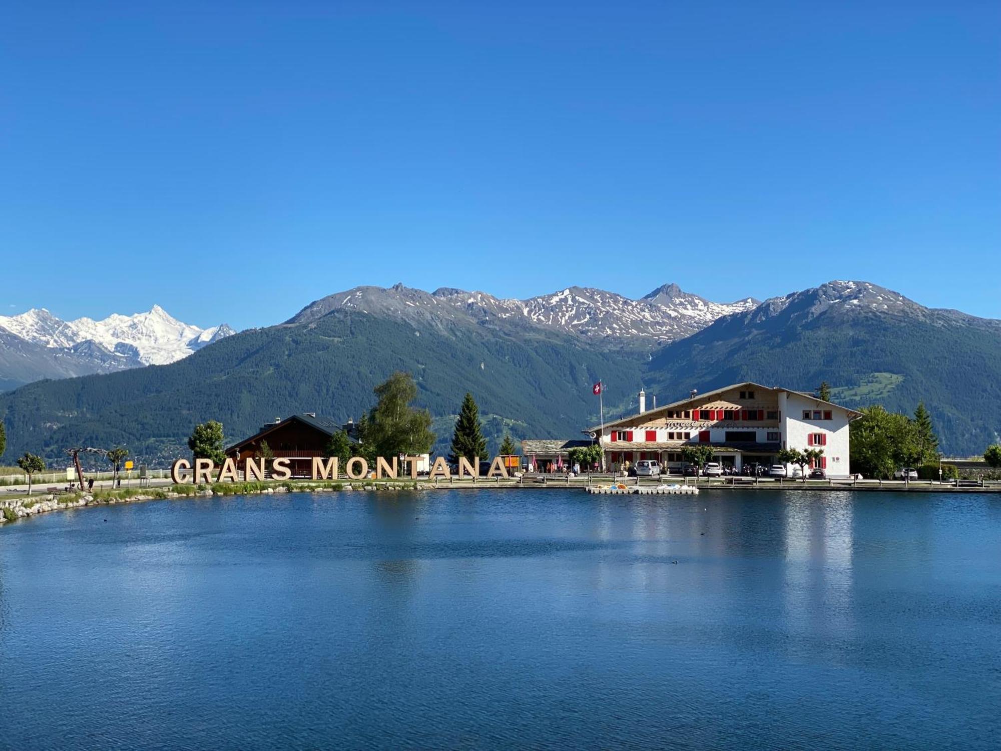 Hotel Du Lac Кран-Монтана Экстерьер фото